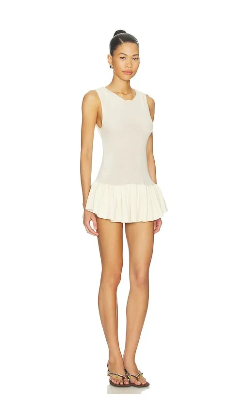 Routine Dress in Cream. - size L (also in M, S, XS) - ISA BOULDER - Modalova