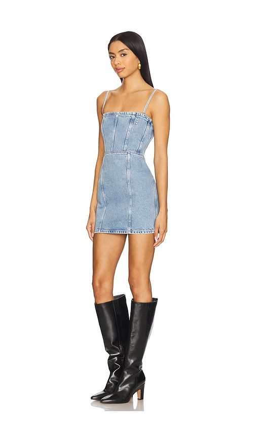 Judy Mini Dress in Blue. - size L (also in M, S, XL) - Icon Denim - Modalova