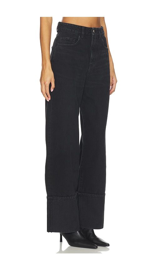 Kiki Wide Leg Jeans in Black. - size 25 (also in 27, 30) - Icon Denim - Modalova