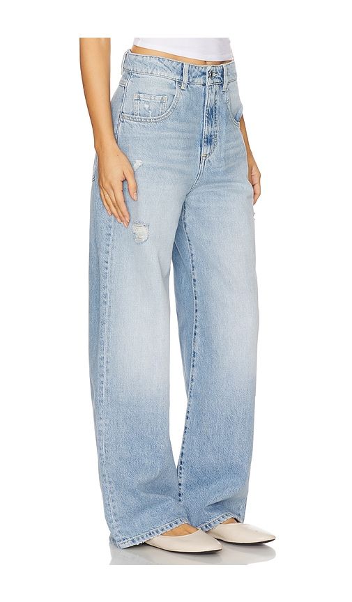 Poppy Wide Leg Jeans in Denim-Light. - size 26 (also in 27) - Icon Denim - Modalova
