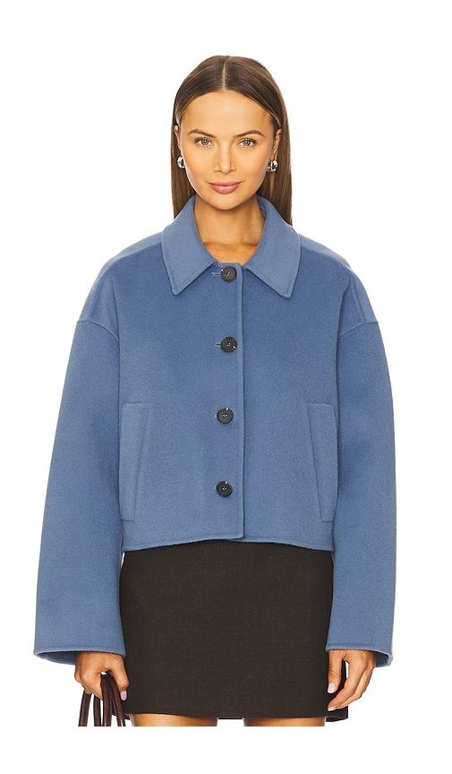 Jaia Single Breasted Jacket in Blue. - size L (also in M, S, XL) - Ivy Oak - Modalova