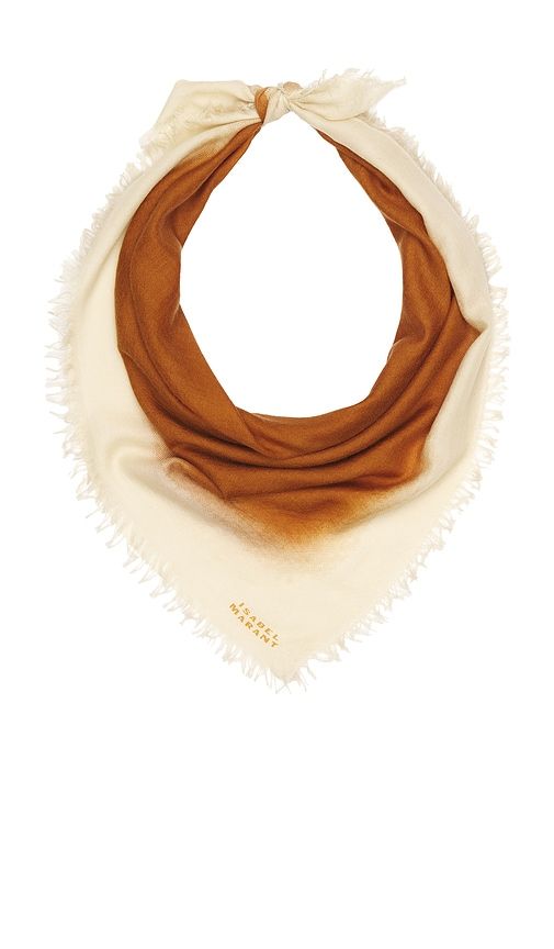 Isabel Marant Alecia Scarf in Rust - Isabel Marant - Modalova