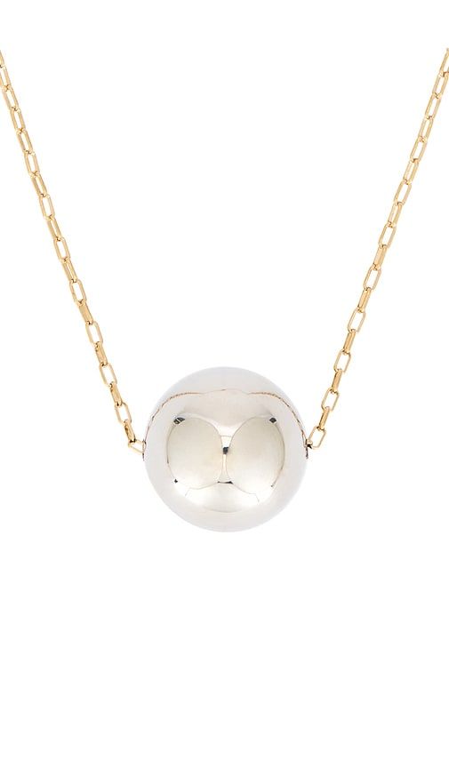 Elina Long Necklace in Metallic Gold - Isabel Marant - Modalova