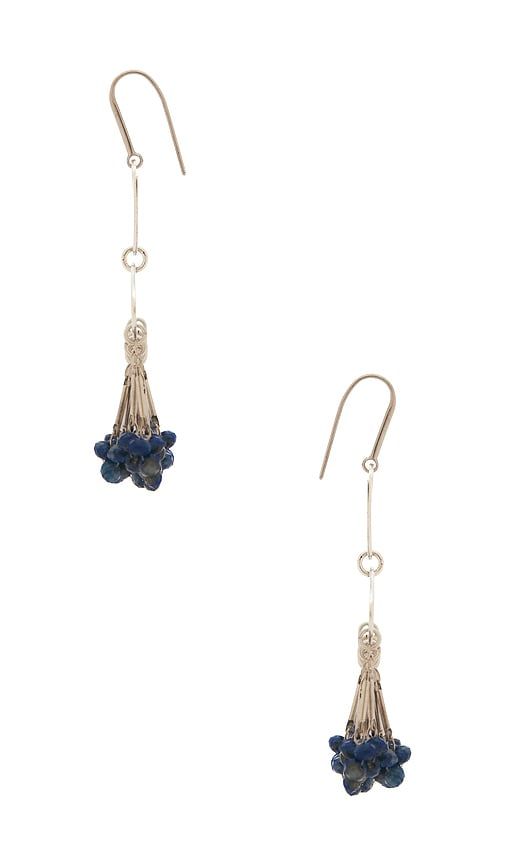 Nora Fringe Earrings in Metallic - Isabel Marant - Modalova