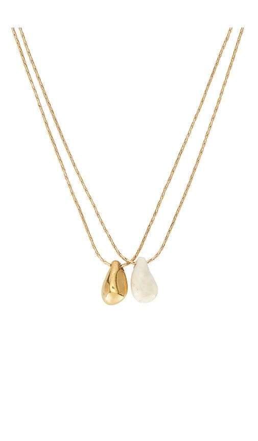 Short Necklace in Metallic Gold - Isabel Marant - Modalova