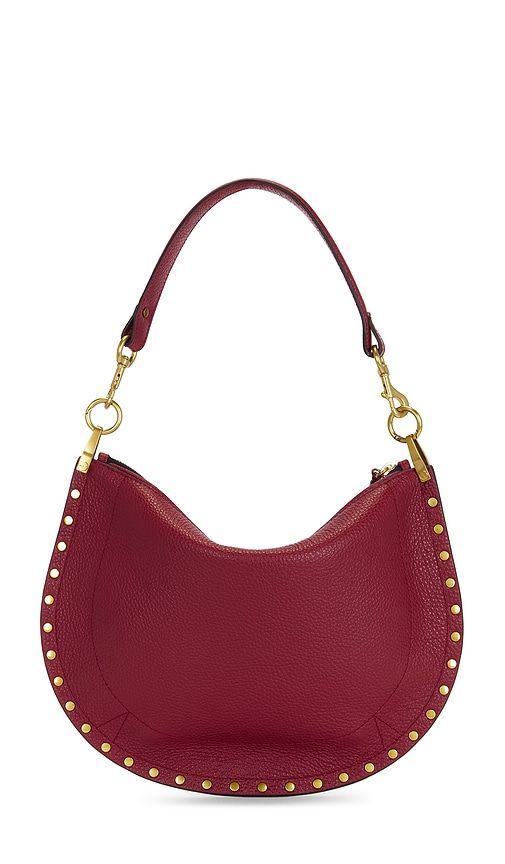 Oskan Soft Zip Bag in Red - Isabel Marant - Modalova