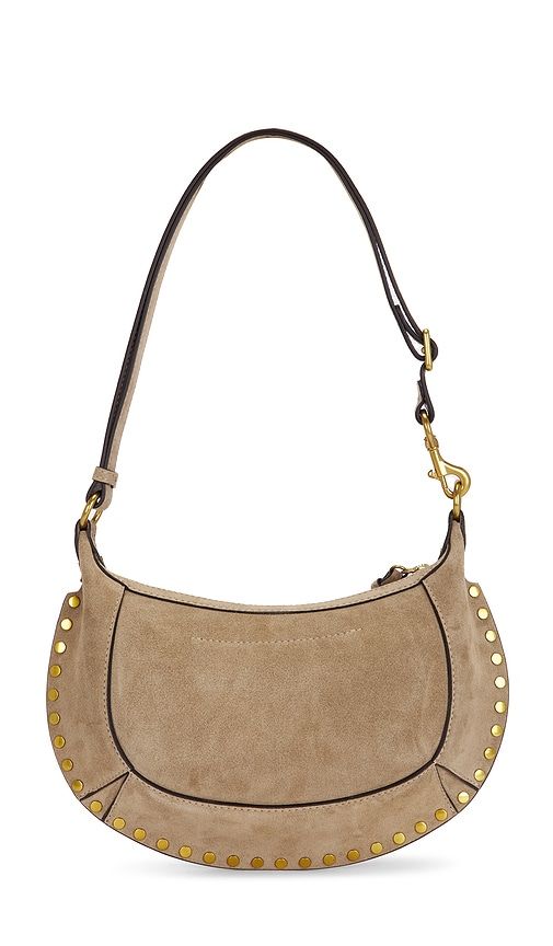 Oskan Moon Bag in Taupe - Isabel Marant - Modalova