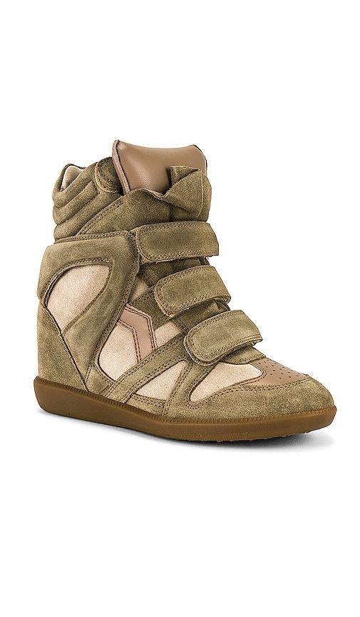 Bekett Sneaker in Olive. - size 37 (also in 38, 39, 40, 41) - Isabel Marant - Modalova