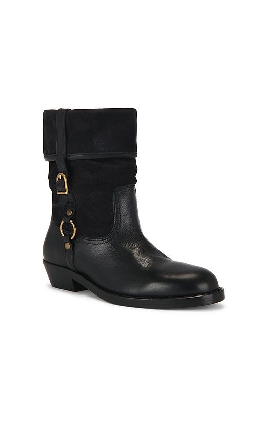 Ildra Buckle Boot in Black. - size 37 (also in 38, 39, 41) - Isabel Marant - Modalova