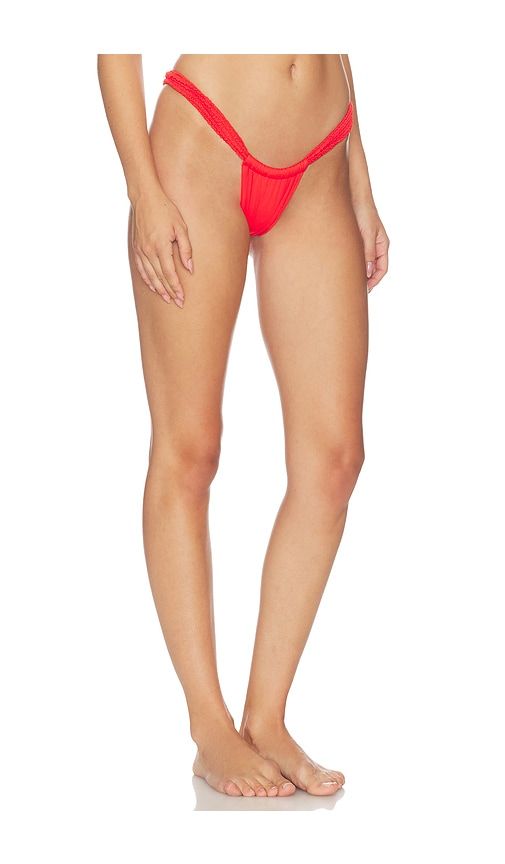 Bomba Skimpy Bikini Bottom in Red. - size M (also in S, XS) - Indah - Modalova