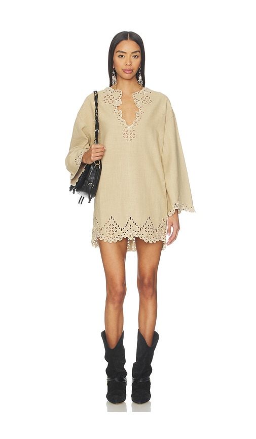 Sherazade Dress in Tan. - size 38/6 (also in 44/12) - Isabel Marant Etoile - Modalova