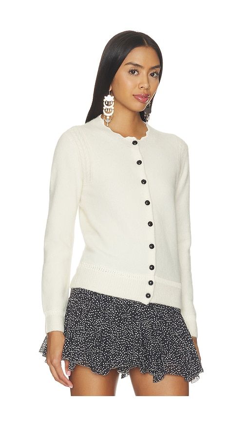 Naia Cardigan in Cream. - size 34/2 (also in 36/4, 38/6, 40/8, 42/10) - Isabel Marant Etoile - Modalova