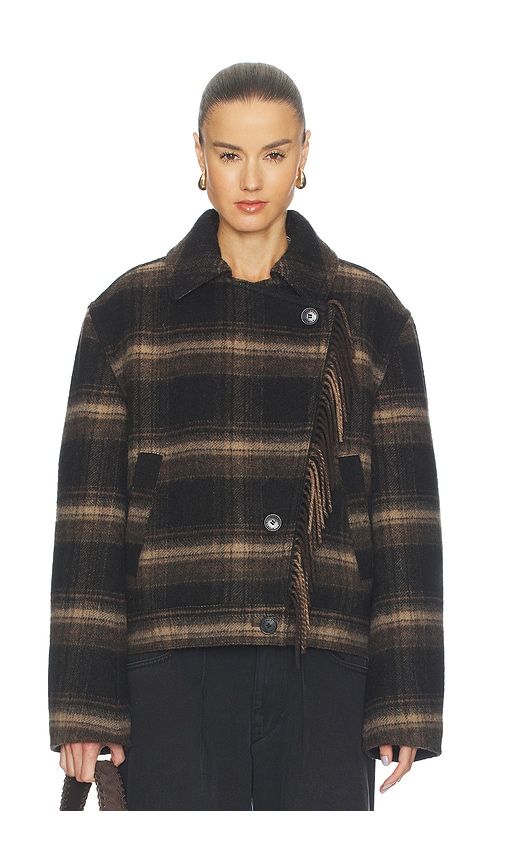 Galeane Jacket in Brown. - size 36/4 (also in 38/6, 40/8, 42/10) - Isabel Marant Etoile - Modalova