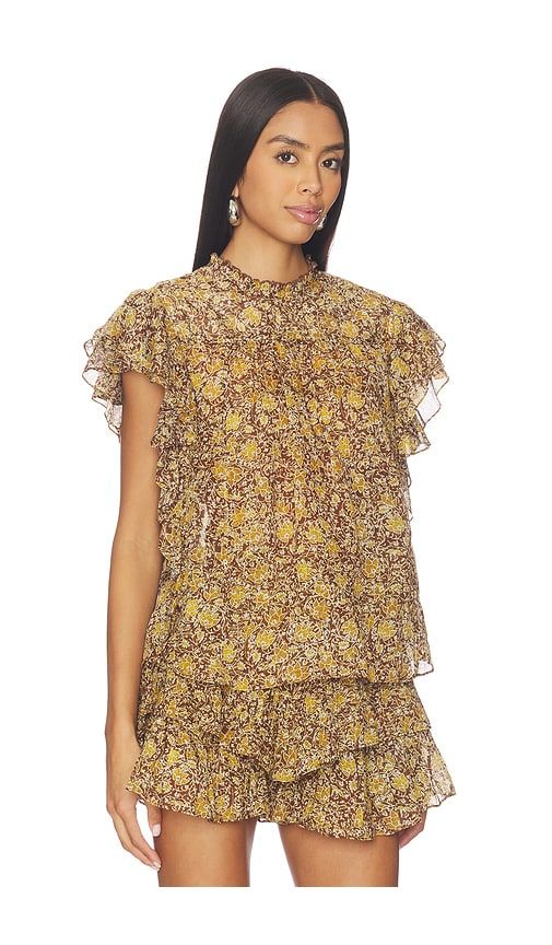 Daliyane Top in Brown. - size 34/2 (also in 36/4, 42/10, 44/12) - Isabel Marant Etoile - Modalova