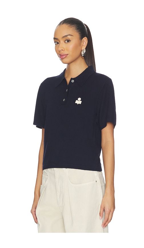 Althea Top in Navy. - size 38/6 (also in 40/8, 42/10, 44/12) - Isabel Marant Etoile - Modalova