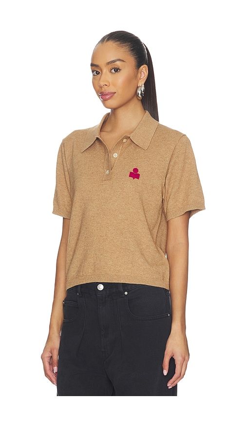 Althea Top in Tan. - size 38/6 (also in 40/8, 42/10, 44/12) - Isabel Marant Etoile - Modalova