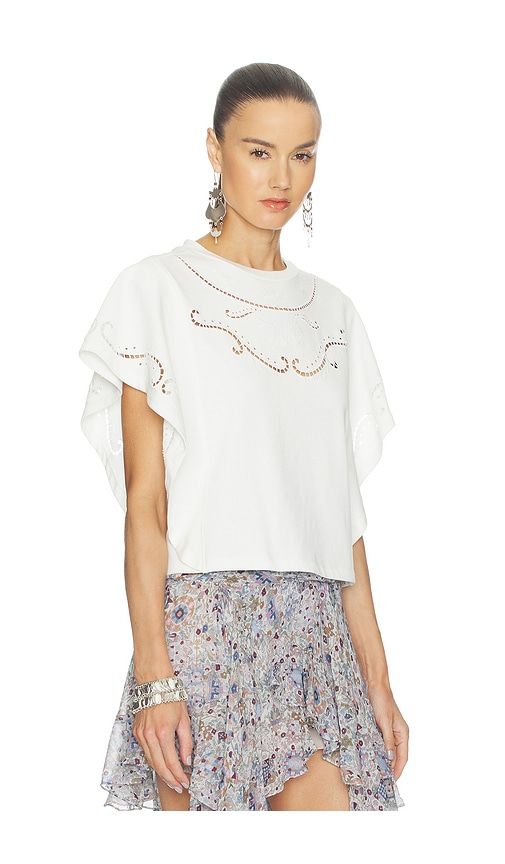 Eoline Top in White. - size L (also in M, S, XL, XS) - Isabel Marant Etoile - Modalova