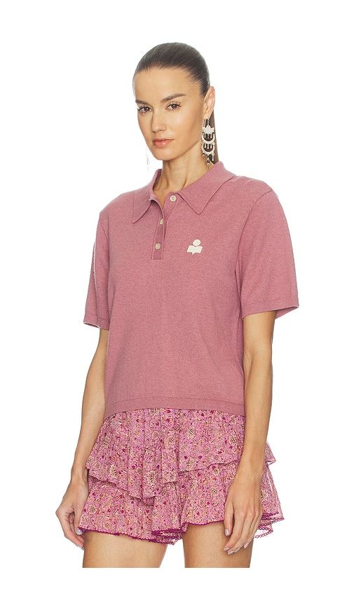 Althea Top in Pink. - size 34/2 (also in 36/4, 38/6, 40/8, 42/10) - Isabel Marant Etoile - Modalova