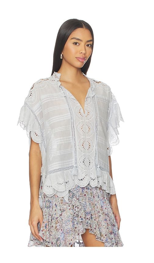 Payton Top in Baby Blue. - size 36/4 (also in 38/6, 40/8, 42/10, 44/12) - Isabel Marant Etoile - Modalova