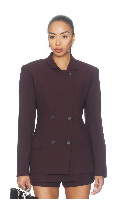 Bluff Jacket in Burgundy. - size 32 (also in 34, 36, 38, 40) - IRO - Modalova