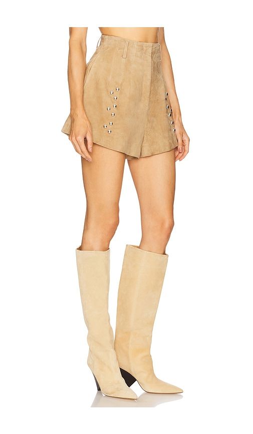 Bow Shorts in Beige. - size 32 (also in 34, 40) - IRO - Modalova