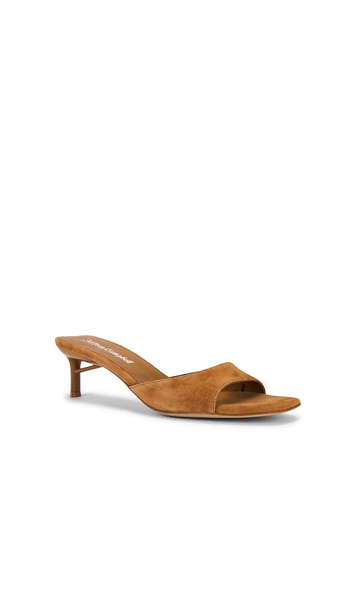 Cocoa Sandal in Tan. - size 6 (also in 7, 8, 9, 9.5) - Jeffrey Campbell - Modalova