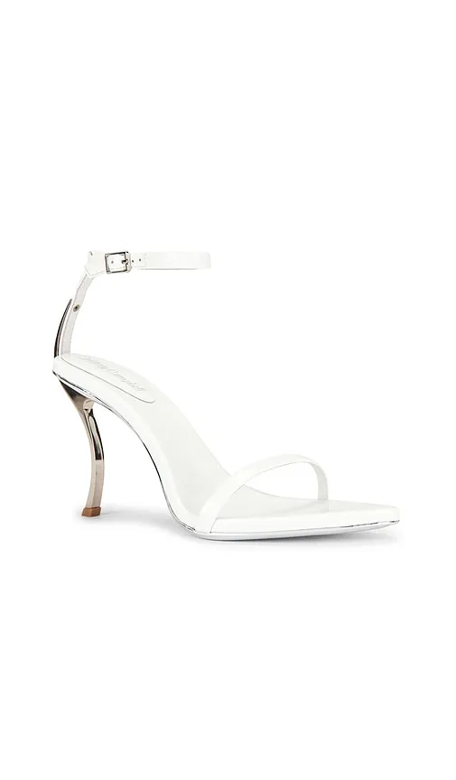 Obsession Sandal in White. - size 7 (also in 7.5, 8, 8.5, 9) - Jeffrey Campbell - Modalova