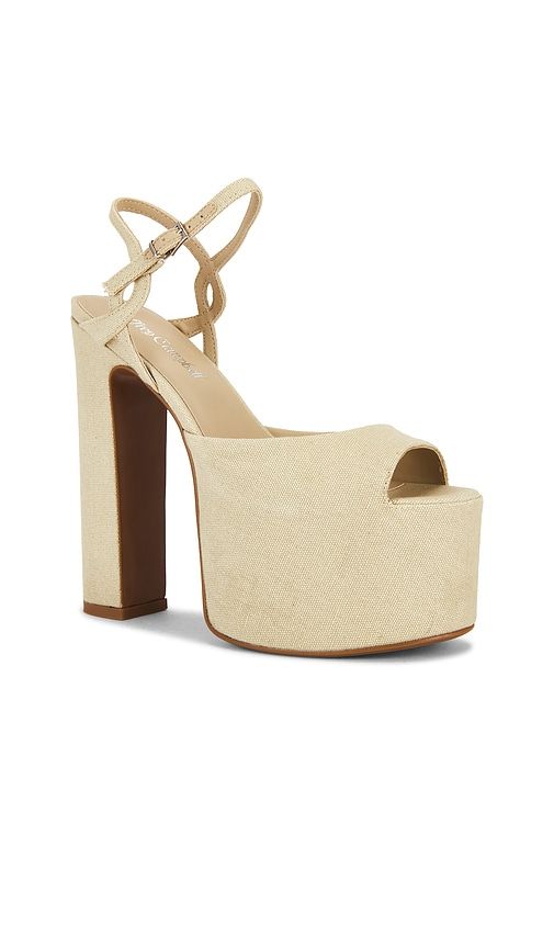 Ever Last Sandal in Cream. - size 8 (also in 8.5, 9) - Jeffrey Campbell - Modalova