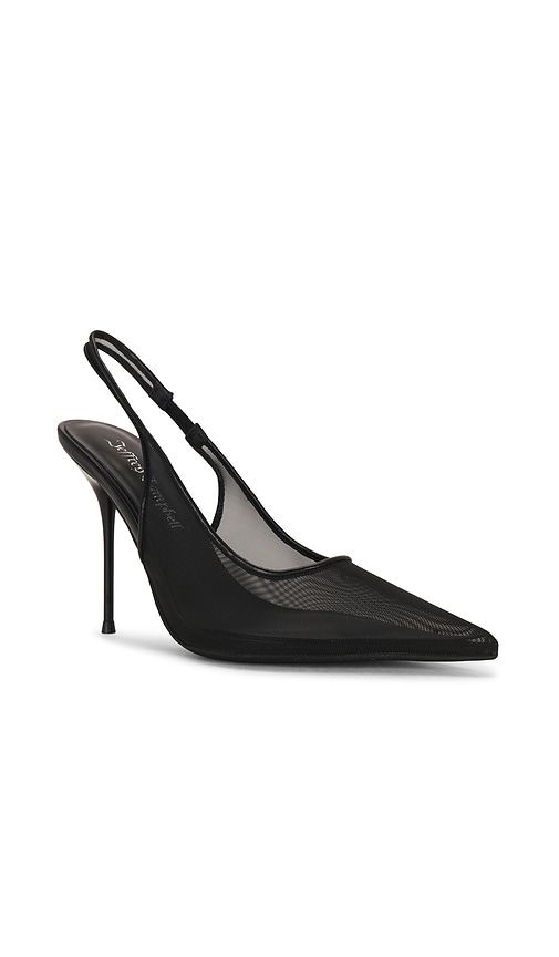Pucker Slingback Pump in Black. - size 7 (also in 8, 8.5, 9, 9.5) - Jeffrey Campbell - Modalova