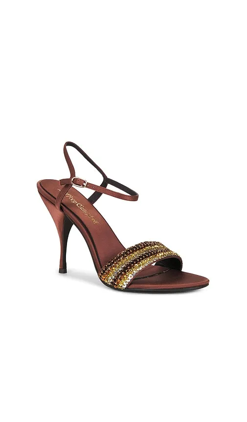 Saphi Sandal in Brown. - size 10 (also in 6, 6.5, 7, 7.5, 8, 8.5, 9, 9.5) - Jeffrey Campbell - Modalova