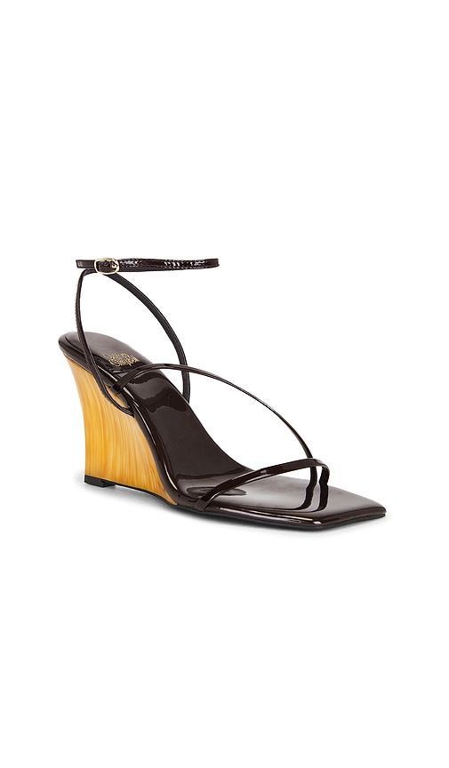 Topsail Wedge Sandal in Chocolate. - size 6 (also in 6.5, 7, 7.5, 8, 8.5, 9, 9.5, 10) - Jeffrey Campbell - Modalova