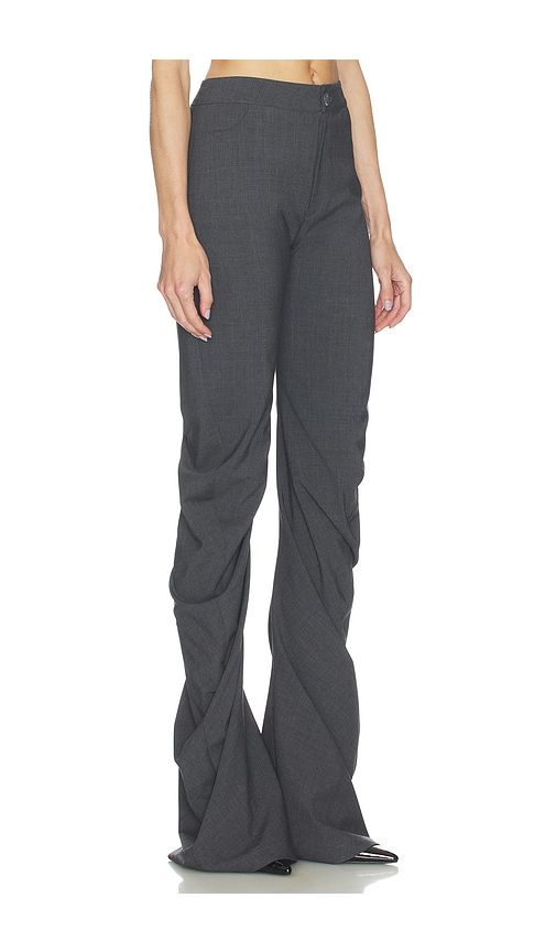 Twisted Trouser in Grey. - size 34 (also in 40) - Jade Cropper - Modalova
