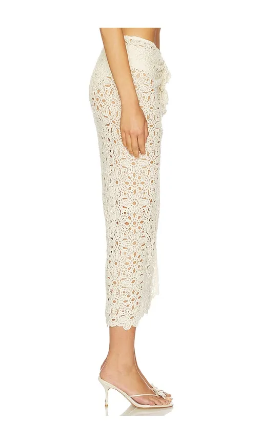 Coco Skirt in Neutral. - size L (also in S, XL) - JBQ - Modalova