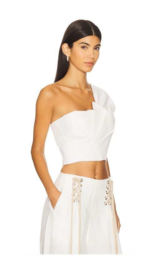 Opal Top in White. - size S (also in XS) - JBQ - Modalova