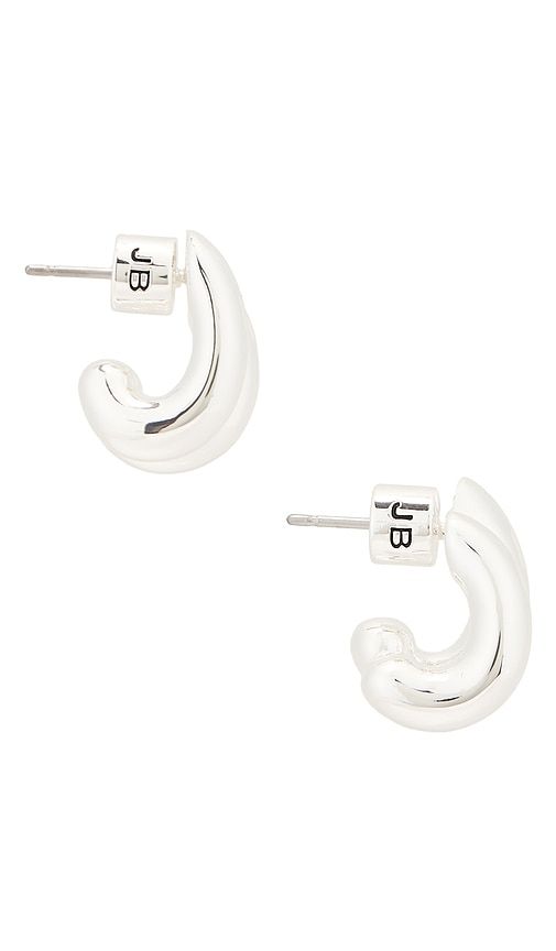 Mini Florence Earrings in Metallic - Jenny Bird - Modalova