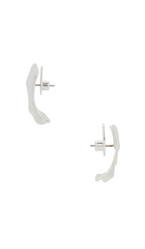 Sundra Earrings in Metallic - Jenny Bird - Modalova