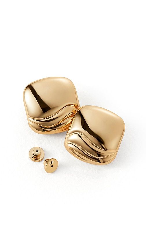 Rue Earrings in Metallic - Jenny Bird - Modalova