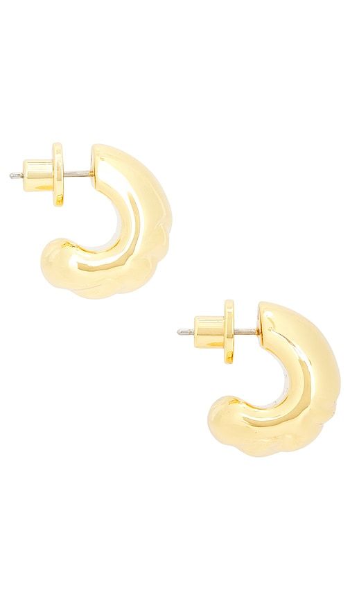 Nelle Hoops in Metallic - Jenny Bird - Modalova