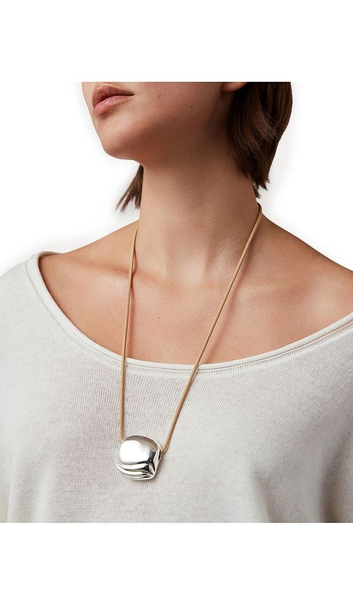Rue Rope Necklace in Metallic - Jenny Bird - Modalova