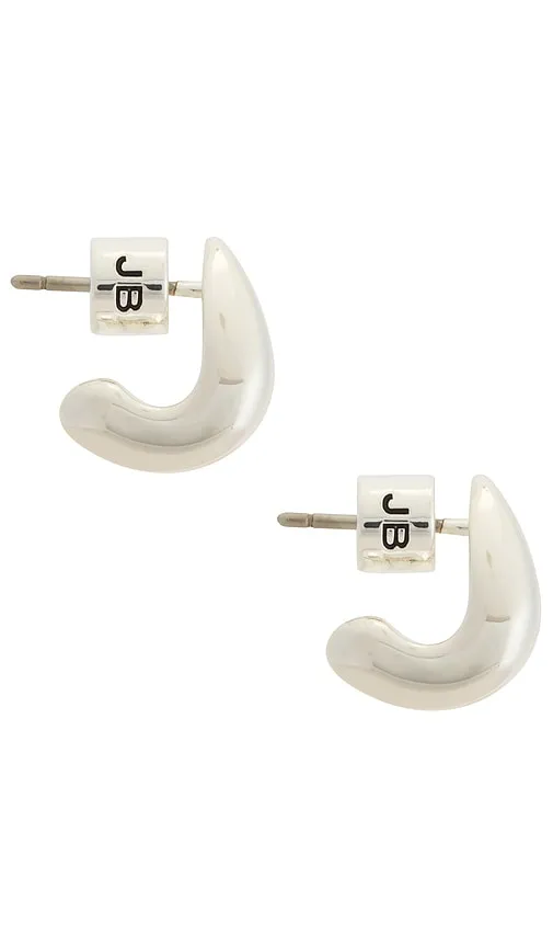 Mini Paige Puffs Earrings in Metallic - Jenny Bird - Modalova