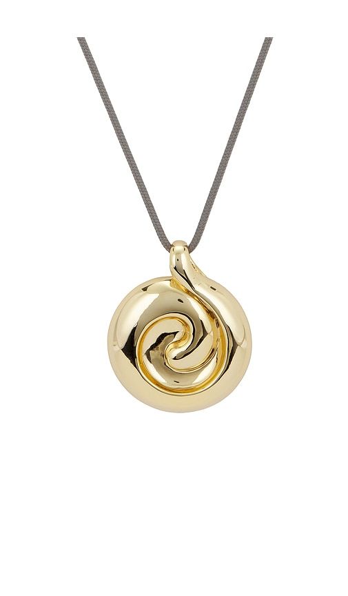 Nico Mirror Rope Necklace in Metallic - Jenny Bird - Modalova