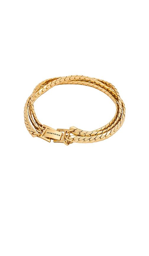 Priya Layered Bracelet in Metallic - Jenny Bird - Modalova