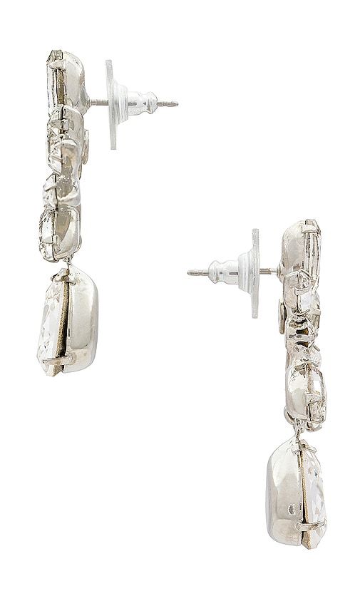 Raelynn Earrings in Metallic Silver - Jennifer Behr - Modalova