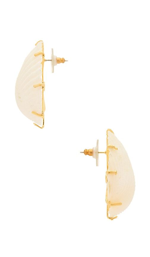 Deryn Earrings in Ivory - Jennifer Behr - Modalova