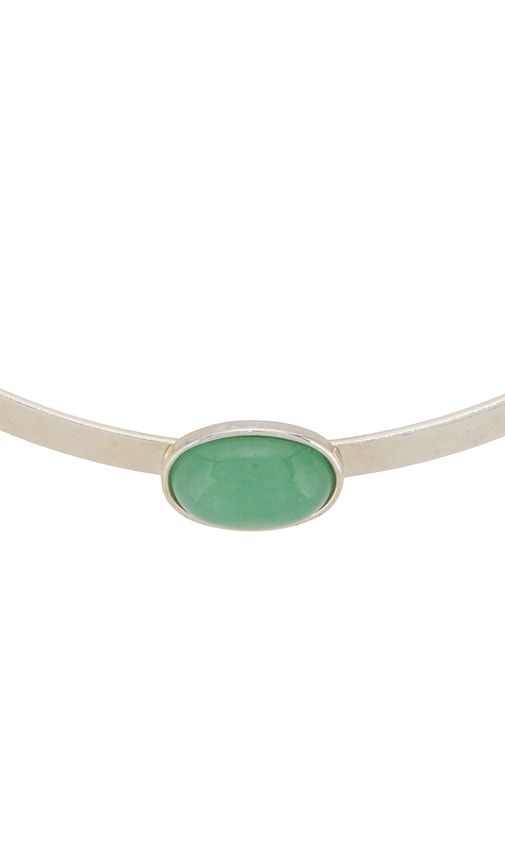 Elaine Collar in Green,Metallic Silver - Jennifer Behr - Modalova