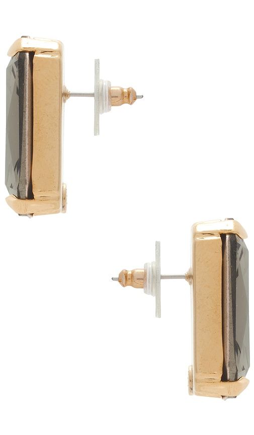 Edna Stud Earrings in Black - Jennifer Behr - Modalova