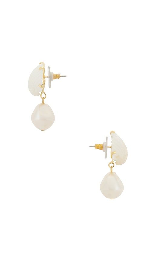 Isola Earrings in Ivory - Jennifer Behr - Modalova