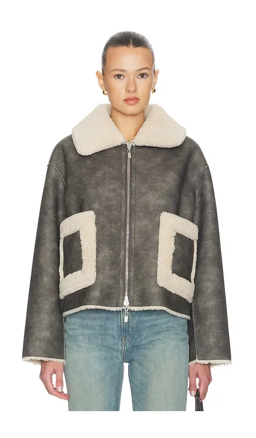 Vera Jacket in Grey. - size M (also in S, XS) - Jakke - Modalova