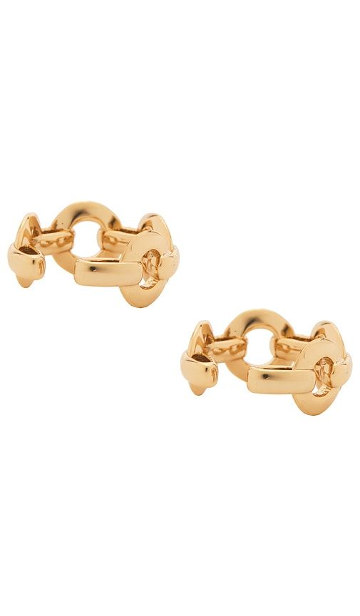 Link Cuff Earrings in Metallic Gold - Jennifer Fisher - Modalova