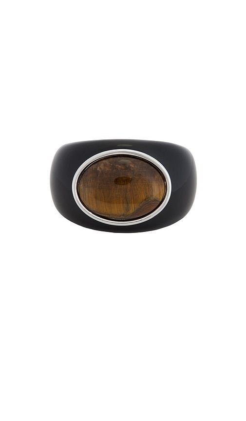 Julietta Lina Cuff in Black - Julietta - Modalova